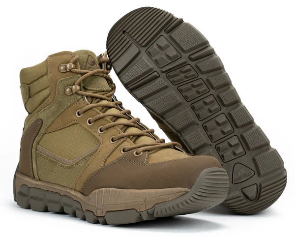 Botas Tácticas Ryno Gear Trek Coolmax (Coyote)
